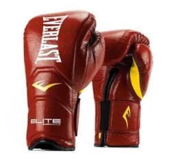Everlast Elite Hook & Loop Training Boxing Gloves -Venum Shop 1 red 1