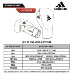 Adidas Hybrid 100 Junior Boxing Gloves -Venum Shop adi150 guide 2 11