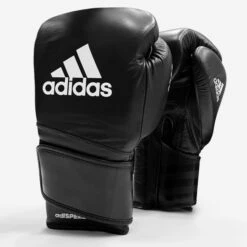 Adidas AdiSpeed Boxing Gloves - Velcro -Venum Shop adi160 black