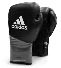 Adidas AdiSpeed Boxing Gloves - Lace -Venum Shop adispeed lace black