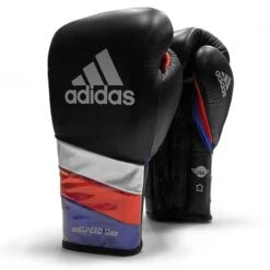 Adidas AdiSpeed Boxing Gloves - Lace -Venum Shop adispeed blackbluered