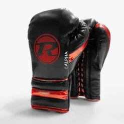 Ringside Alpha Elite Sparring Gloves - Lace 5 Ringside Alpha Elite Sparring Gloves - Lace -Venum Shop alpha sparring glove black red