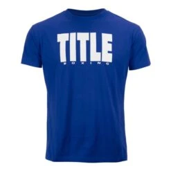TITLE Boxing Iconic Block Tee -Venum Shop blue white 1 1