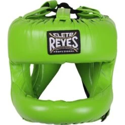 Cleto Reyes Rounded Nylon Bar Headguard -Venum Shop cle 1017 citrusgreen 01 945dd791 4339 40e3 9d10 8049b9e14d86 1 2