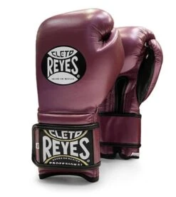 Cleto Reyes Velcro Sparring Boxing Gloves -Venum Shop cleto velcro purple