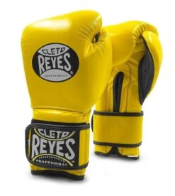 Cleto Reyes Velcro Sparring Boxing Gloves -Venum Shop cleto velcro yellow 4