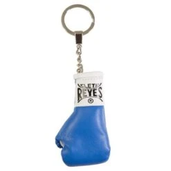 Cleto Reyes Mini Glove Keyring -Venum Shop cleto reyes mini glove keyring blue geezers boxing