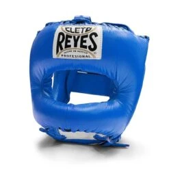Cleto Reyes Pointed Nylon Bar Headguard -Venum Shop cleto reyes pointed headguard blue 1
