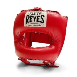 Cleto Reyes Pointed Nylon Bar Headguard -Venum Shop cleto reyes pointed headguard red 1