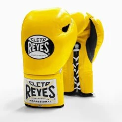 Cleto Reyes Traditional Pro Fight Boxing Gloves 12 Cleto Reyes Traditional Pro Fight Boxing Gloves -Venum Shop cleto reyes traditional fight gloves yellow