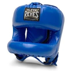 Cleto Reyes Rounded Nylon Bar Headguard -Venum Shop cleto rounded headguard blue 2