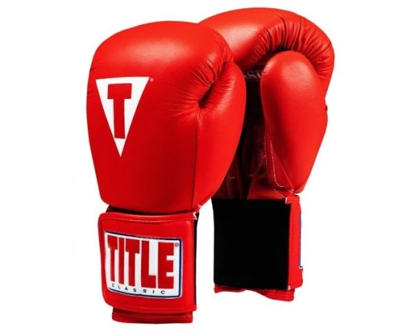 TITLE Classic Leather Training Gloves 2.0 - Velcro 2 TITLE Classic Leather Training Gloves 2.0 - Velcro - Image 2
