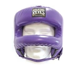 Cleto Reyes Rounded Nylon Bar Headguard -Venum Shop e387u purplefront 1 2