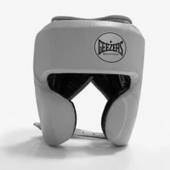 Geezers Elite Pro Headguard 2.0 -Venum Shop elite pro headguard 2.0 front light grey