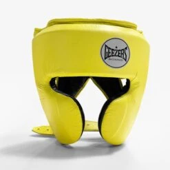 Geezers Elite Pro Headguard 2.0 -Venum Shop elite pro headguard 2.0 front yellow