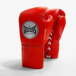 Geezers Elite Pro Training/Sparring Gloves 2.0 - Lace -Venum Shop elite pro lace spark red