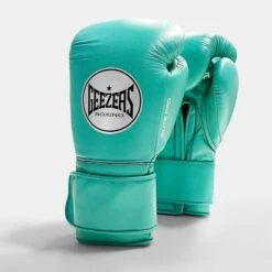 Geezers Elite Pro Training/Sparring Gloves 2.0 - Velcro -Venum Shop elite pro velcro mint green
