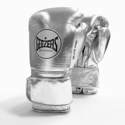 Geezers Elite Pro Training/Sparring Gloves 2.0 - Velcro -Venum Shop elite pro velcro silver 3