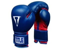 TITLE Essential Boxing Gloves -Venum Shop esbg bl wh 1 1