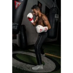 TITLE Essential Boxing Gloves -Venum Shop esbg wh rd