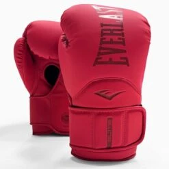 Everlast Elite 2 Training Boxing Gloves - Velcro -Venum Shop ev106 red1 4