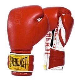 Everlast 1910 Classic Sparring Boxing Gloves - Velcro -Venum Shop everlast 1910 classic sparring boxing gloves velcro red