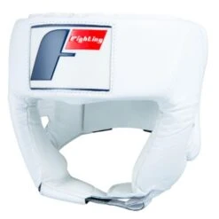 Fighting Sports Open Face Headguard -Venum Shop fighting sports open face white headguard geezers boxing 2