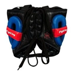 Fighting Freedom Leather Sparring Headguard 7 Fighting Freedom Leather Sparring Headguard -Venum Shop flshg2 bk 3 1