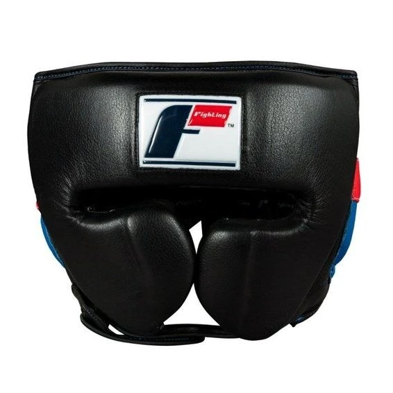 Fighting Freedom Leather Sparring Headguard 2 Fighting Freedom Leather Sparring Headguard - Image 2