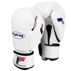 Fighting Sports Fury Professional Training Gloves - Velcro -Venum Shop fsftge wh 1 1