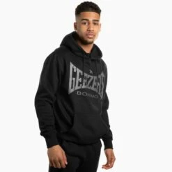 Geezers Heavy Weight Hoodie Large Logo -Venum Shop g2717 black 1
