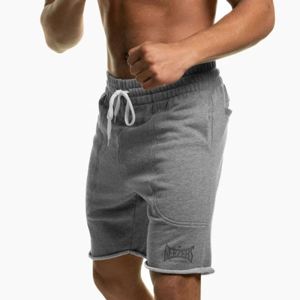 Geezers Small Logo Raw Seam Cotton Shorts 2 Geezers Small Logo Raw Seam Cotton Shorts - Image 2