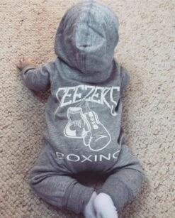 Geezers Back Logo Baby Coverall - Grey 9 Geezers Back Logo Baby Coverall - Grey -Venum Shop geezers cover 9