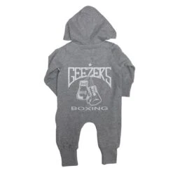 Geezers Back Logo Baby Coverall - Grey 7 Geezers Back Logo Baby Coverall - Grey -Venum Shop geezers coverall grey back