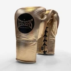 Geezers Elite Pro Fight Gloves - Special Edition -Venum Shop geezers special edition fight glove gold