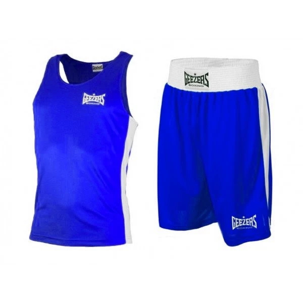 Geezers Amateur Boxing Shorts & Vest Set 2 Geezers Amateur Boxing Shorts & Vest Set - Image 2