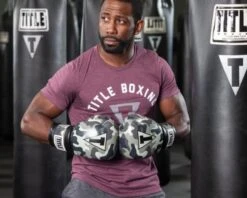 TITLE Boxing Infused Foam Camo Bag Gloves -Venum Shop ifcbg arcticcamo