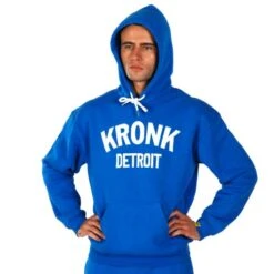 Kronk Detroit Applique Hoodie -Venum Shop kronk detroit applique hoodie blue 1