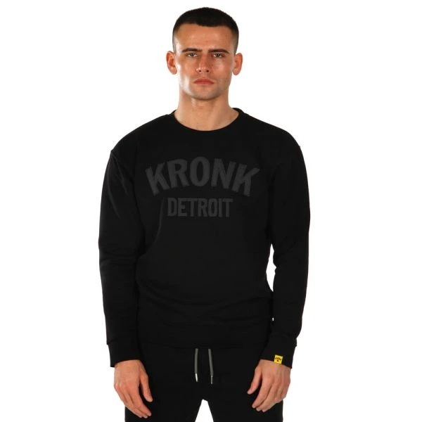 Kronk Detroit Applique Sweatshirt 2 Kronk Detroit Applique Sweatshirt - Image 2