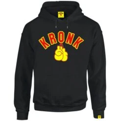 Kronk Gloves Applique Hoodie -Venum Shop kronk gloves hoodie black 1