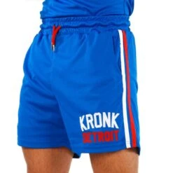 Kronk Iconic Detroit Applique Lined Shorts -Venum Shop kronk iconic detroit applique lined shorts royal blue 1