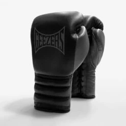 Geezers Hammer Training/Spar Boxing Gloves 2.0 - Lace -Venum Shop lace black grey