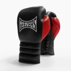Geezers Hammer Training/Spar Boxing Gloves 2.0 - Lace -Venum Shop lace black red