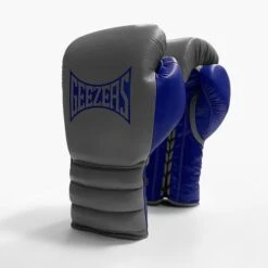 Geezers Hammer Training/Spar Boxing Gloves 2.0 - Lace -Venum Shop lace grey blue