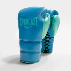 Everlast Powerlock2 Pro Training Boxing Gloves - Lace -Venum Shop lace blue 1 1