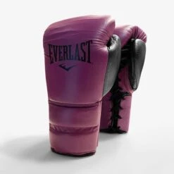 Everlast Powerlock2 Pro Training Boxing Gloves - Lace -Venum Shop lace purple