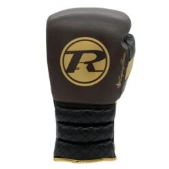 Ringside Legacy Series Sparring Gloves - Lace -Venum Shop legacy lace gloves brown 1