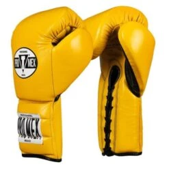 Pro Mex Pro Boxing Gloves V3.0 - Lace -Venum Shop pmtgl3 ye bk 01 3