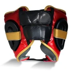 Ringside Pro Fitness Headguard -Venum Shop pro fitness metallic head red back