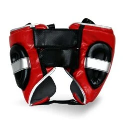 Ringside Pro Fitness Headguard -Venum Shop pu head back red 2
